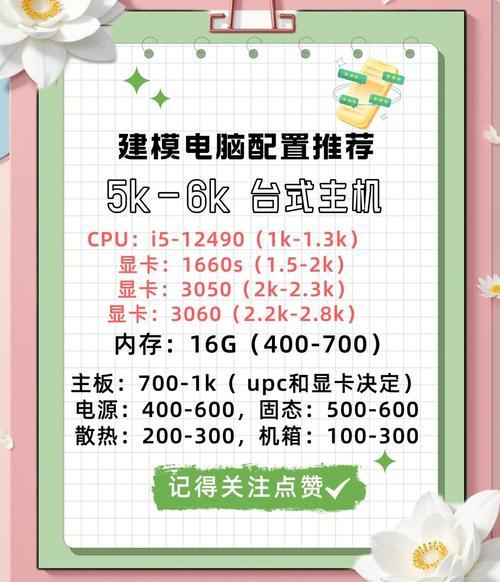 配置个5000左右的家庭用电脑吧