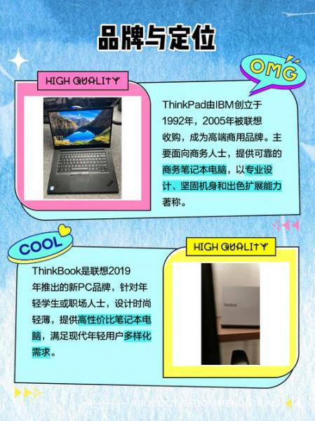 thinkpad和thinkbook有何区别?