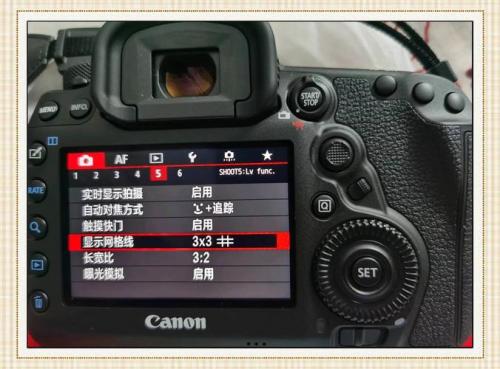 佳能5d拍视频如何设置